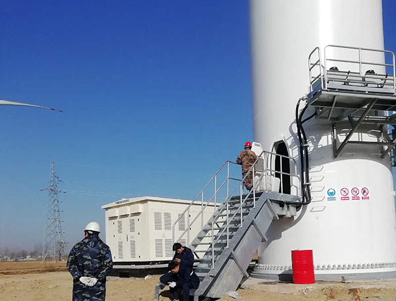 風(fēng)電塔筒安裝維護